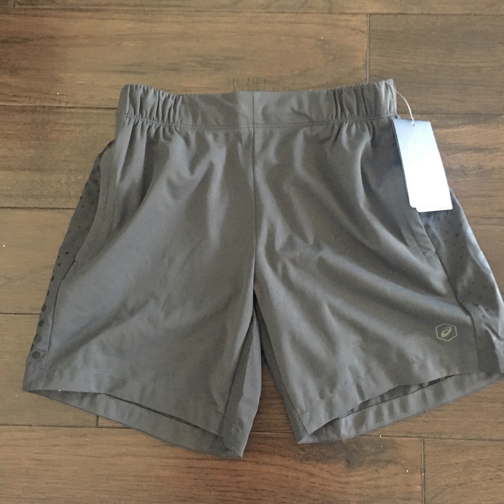 NWT Grey ASICS Workout Shorts